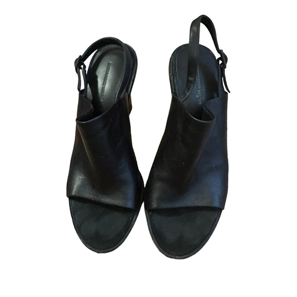 Alexander Wang Slingback Black Heels size 39.5 - Picture 3 of 5